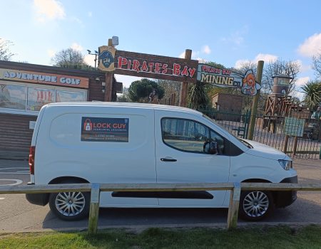 Lock Guy van on a call-out in Maldon